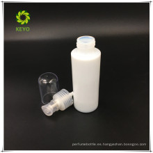 100 ml vacío vacío tapa de la bomba champú OPAL botella de vidrio blanco embalaje cosmético